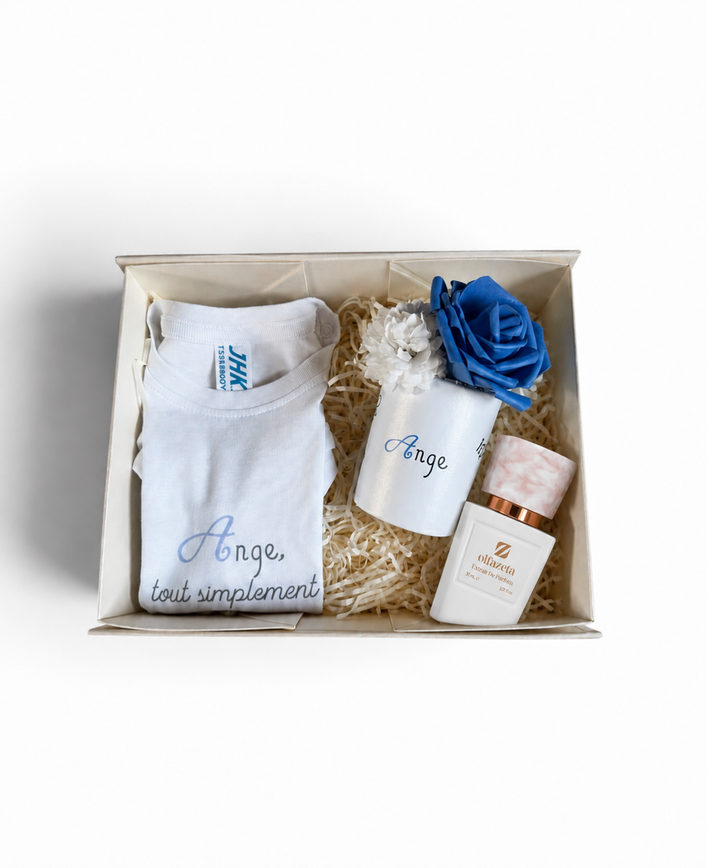 Coffret naissance personnalisé (avec un parfum au choix)