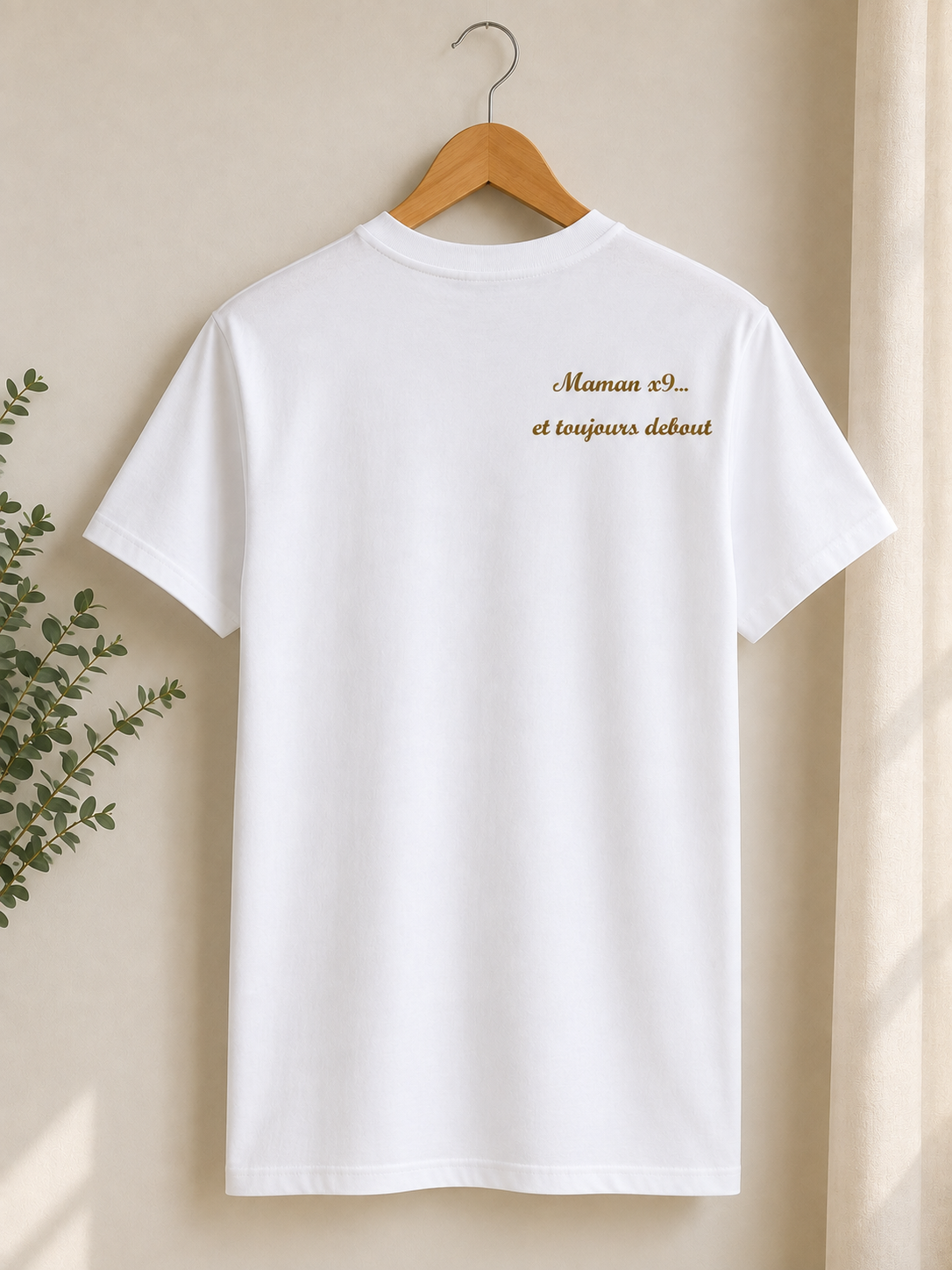 T-shirt personnalisé adulte