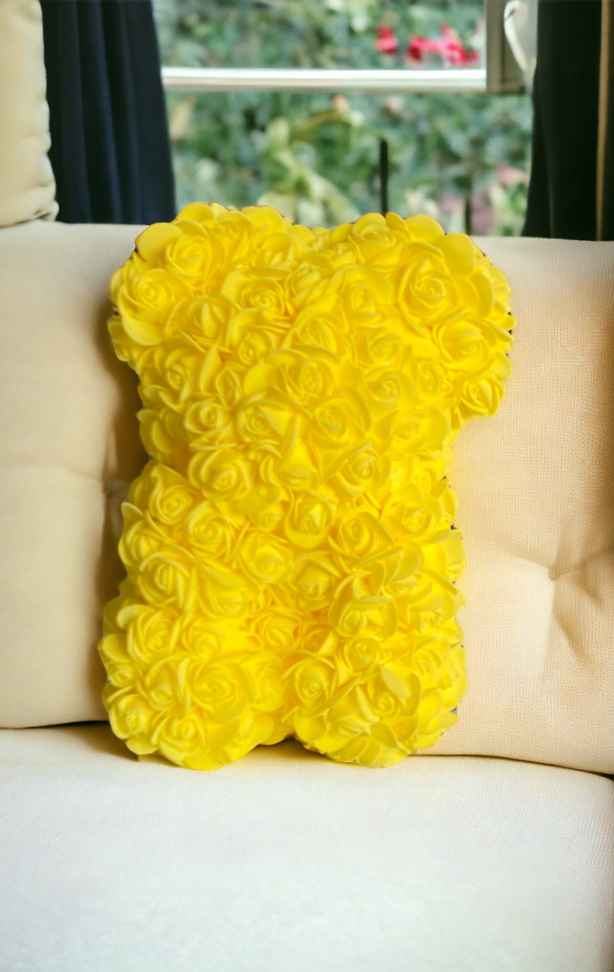 Petit Ourson fleuri personnalisé
