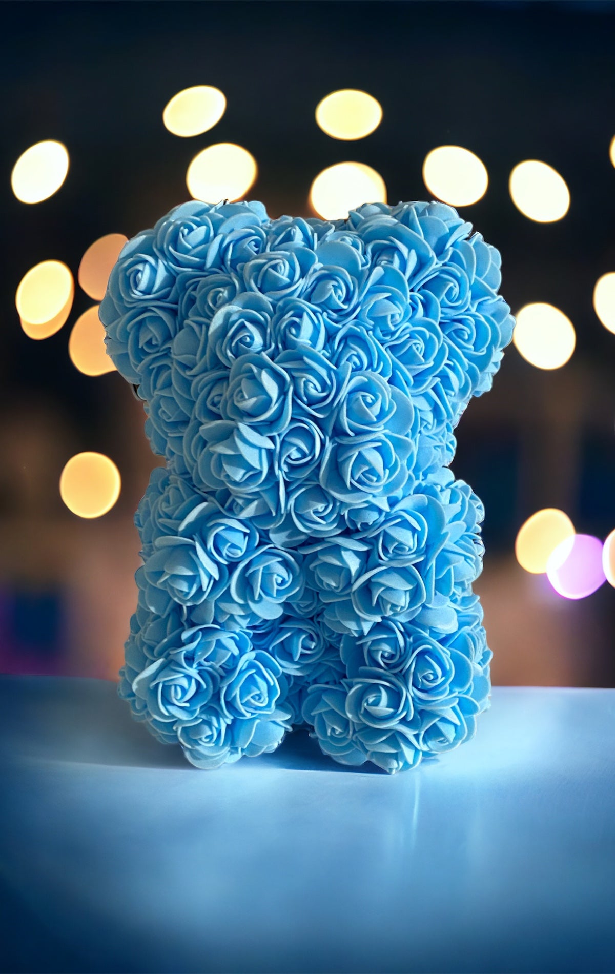 Petit Ourson fleuri personnalisé